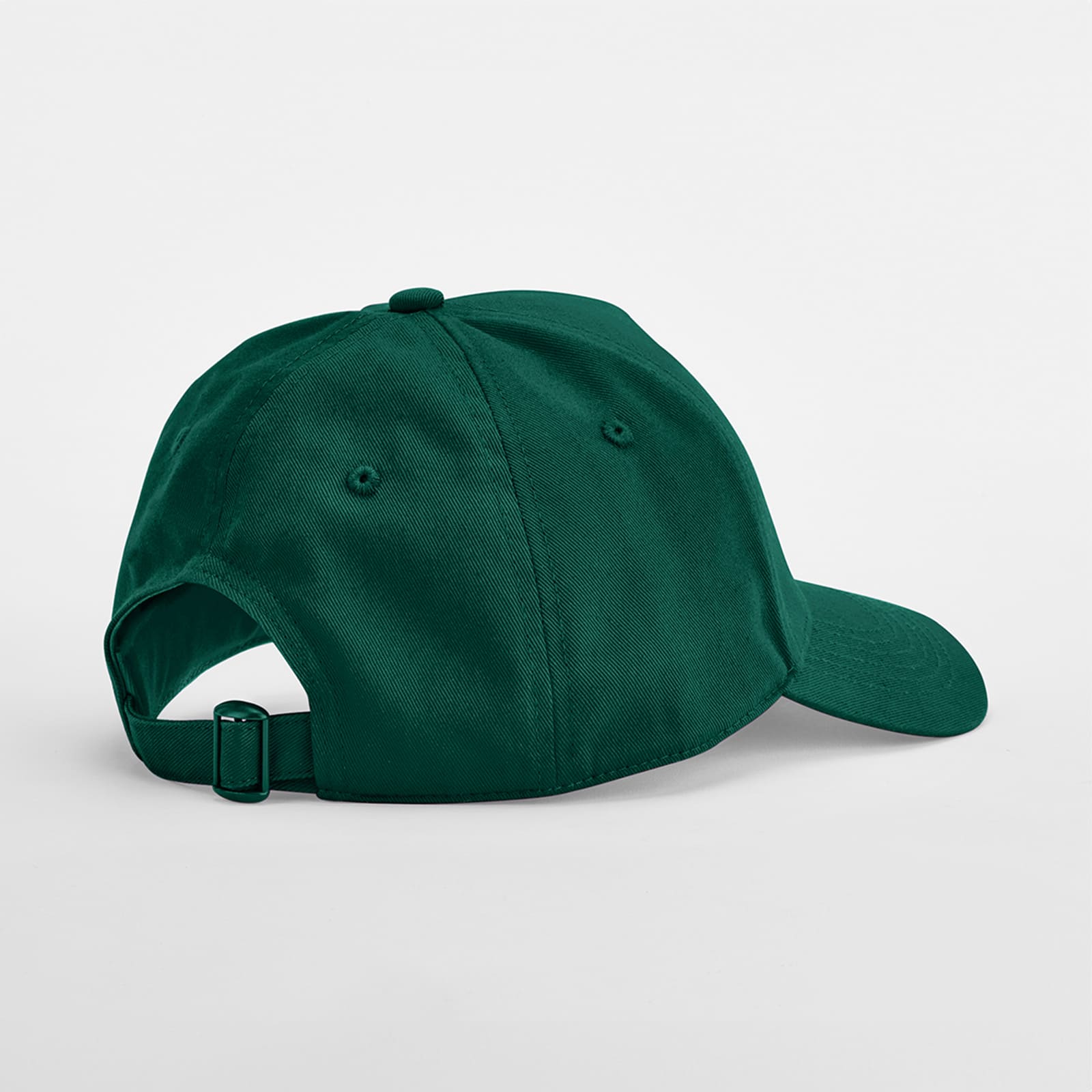 Back Beechfield Cap EarthAware® 5 Panel Bottle Green - B825 - With custom design / print - Hejdi