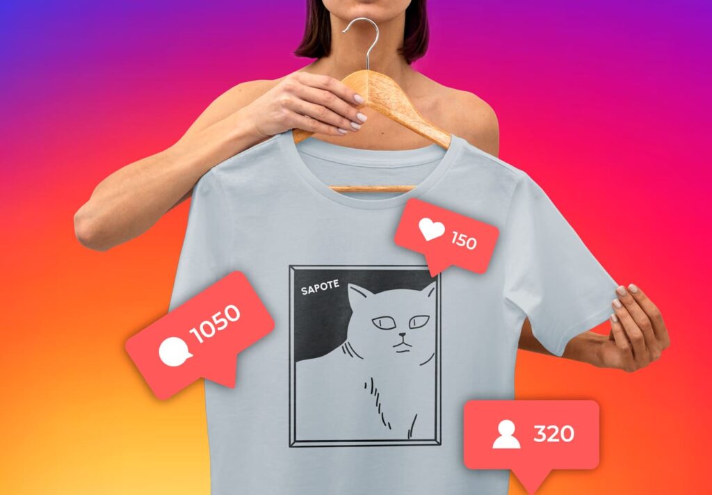 Starta en merch-kollektion på instagram - sälj din merch på instagram